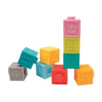 Set 9 cuburi Primul joc de construit al bebelusului, Ludi