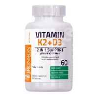 Vitamina K2 + Vitamina D3, 60 cpasule, Bronson Laboratories