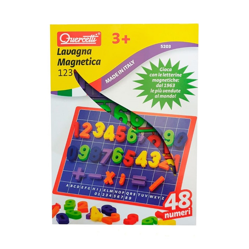 Tabla Magnetica cu cifre, Basic, Q5203, Quercetti