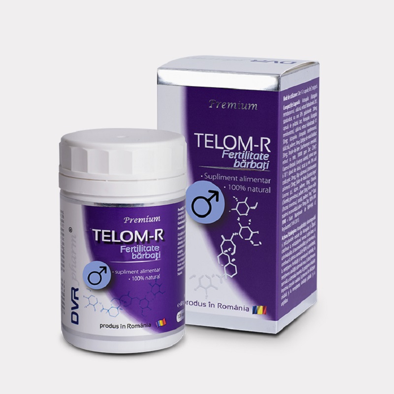 Telom-R Fertilitate Barbati, 120 capsule, DVR Pharm