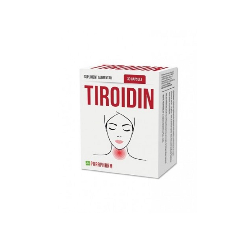 Tiroidin, 30 capsule, Parapharm