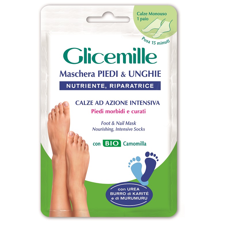 Tratament soseta pentru picioare si unghii, 2x8 ml, 182261, Glicemille