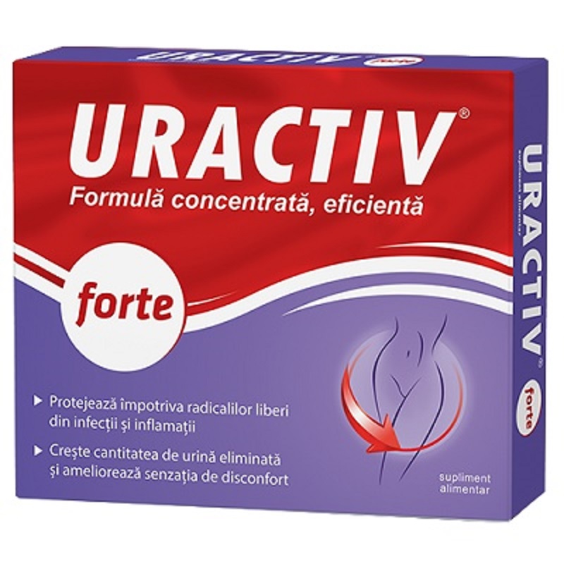 Uractiv Forte, 20 cps, Fiterman Pharma