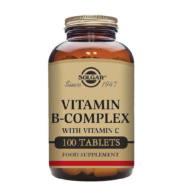 Vitamina B Complex, 100 comprimate, Solgar