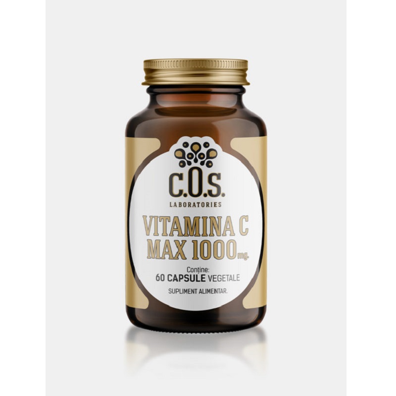 Vitamina C Max, 1000 mg, 60 capsule, Cos Laboratories