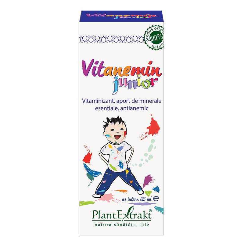 Vitanemin Junior, 125 ml, Plant Extrakt